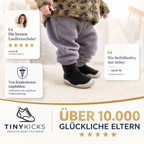 TinyKicks - Natürlich laufen – Babyschuhe mit flexibler Sohle