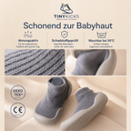 TinyKicks - Natürlich laufen – Babyschuhe mit flexibler Sohle